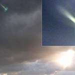 隕石！？UFO！？　オランダの上空に現れたファーストインパクトのような光！