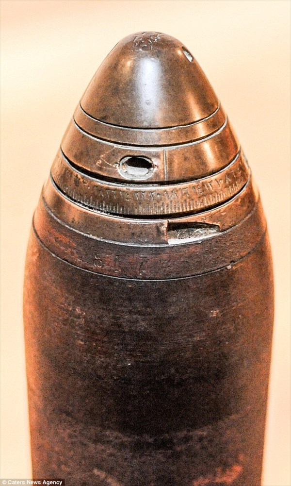 不発弾を30年間花瓶として使用していた女性　ドキュメンタリー番組で発覚