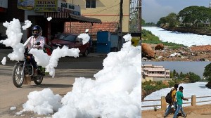 インドの街が大量の泡に襲われる！　見た目は綺麗だが、有毒でしかも可燃性！