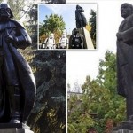 ウクライナのレーニンの銅像が、ダースベイダーに改造される！