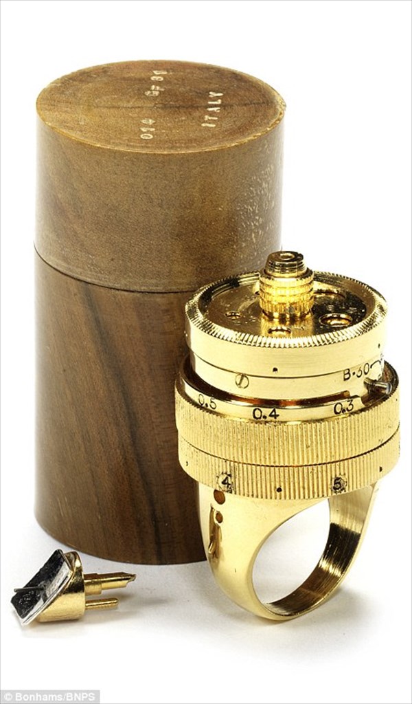 世界各国が開発していたスパイカメラ！　タバコ型や時計型、ピストル型まで