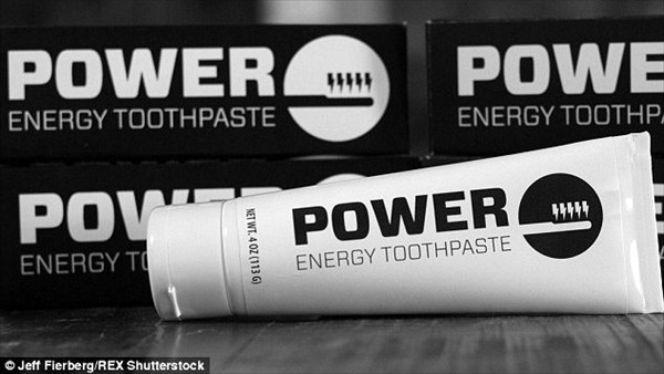 世界初のカフェイン入り歯磨き粉「パワー・エナジー・トゥースペースト」誕生！