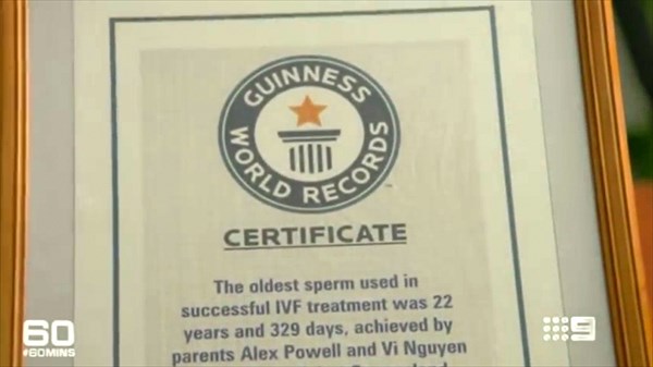 世界最古！なんと23年前に冷凍保存した精子から赤ちゃんが誕生！