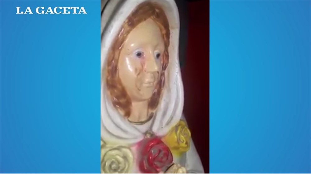 【アルゼンチンの奇跡】血の涙を流す聖母マリア像、近々科学的鑑定へ